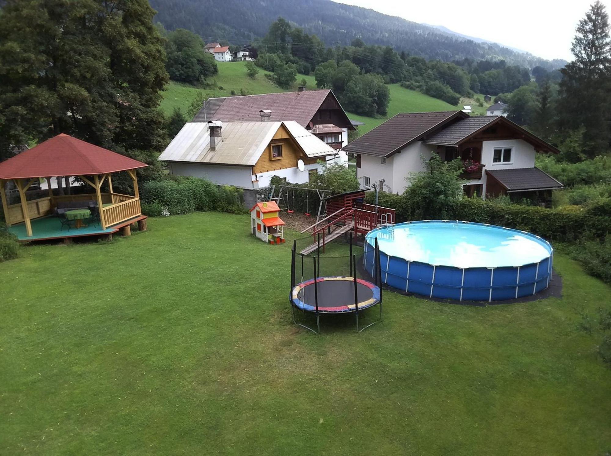 Garten- & Loggia-Appartement Herrenhaus Dellach im Drautal Dış mekan fotoğraf